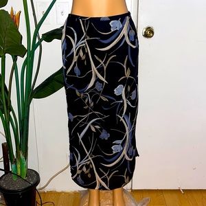 JACKLYN SMITH FLORAL SKIRT